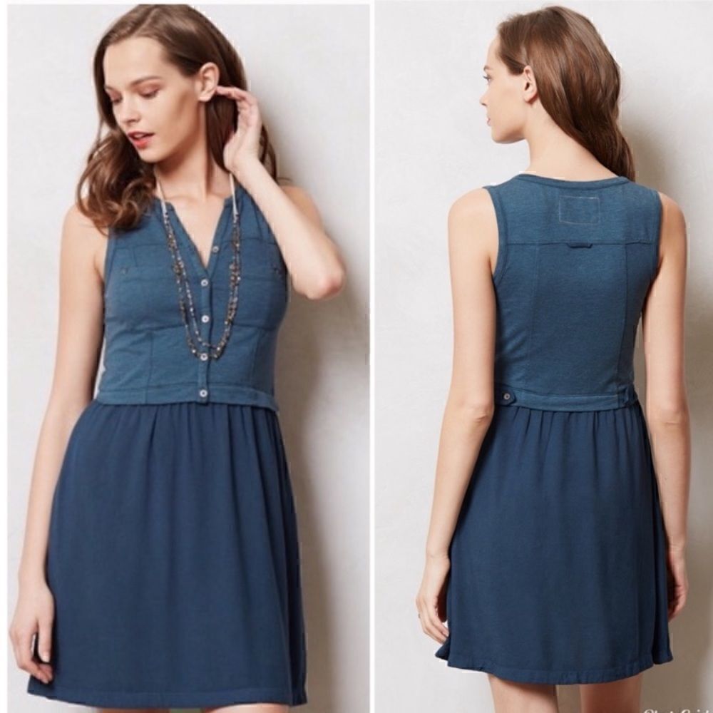 Anthropologie Saturday Sunday Highway Day Dress Size XS